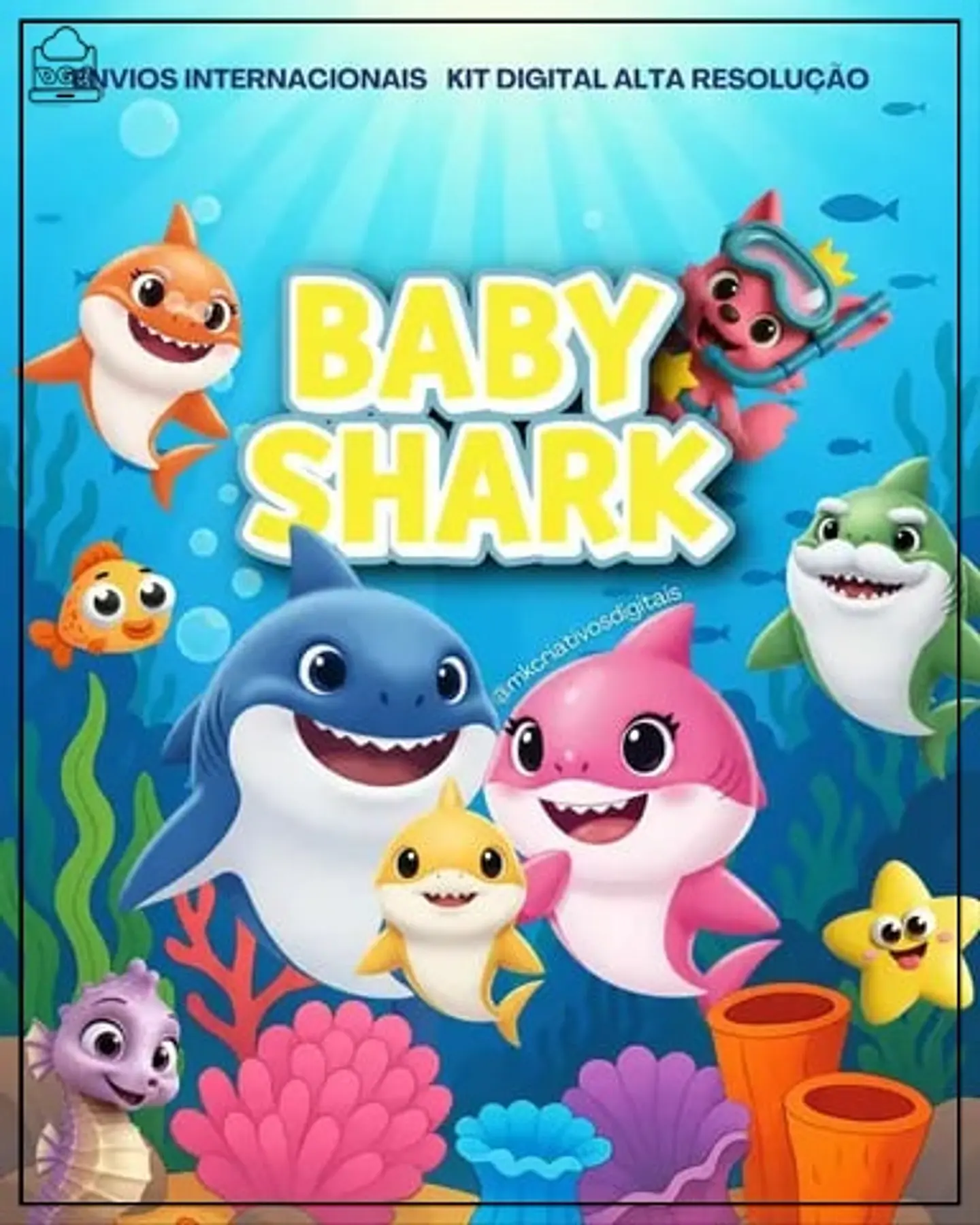 Kit Digital Baby Shark 28 1