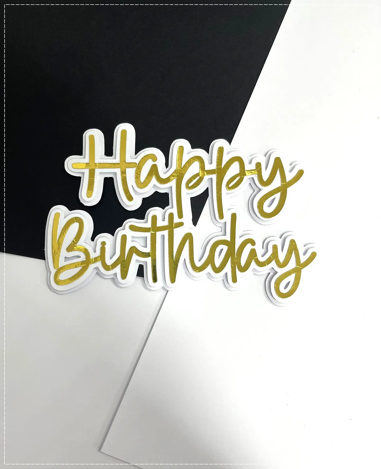 Arquivo de Corte Topo de Bolo Happy Birthday 83 1