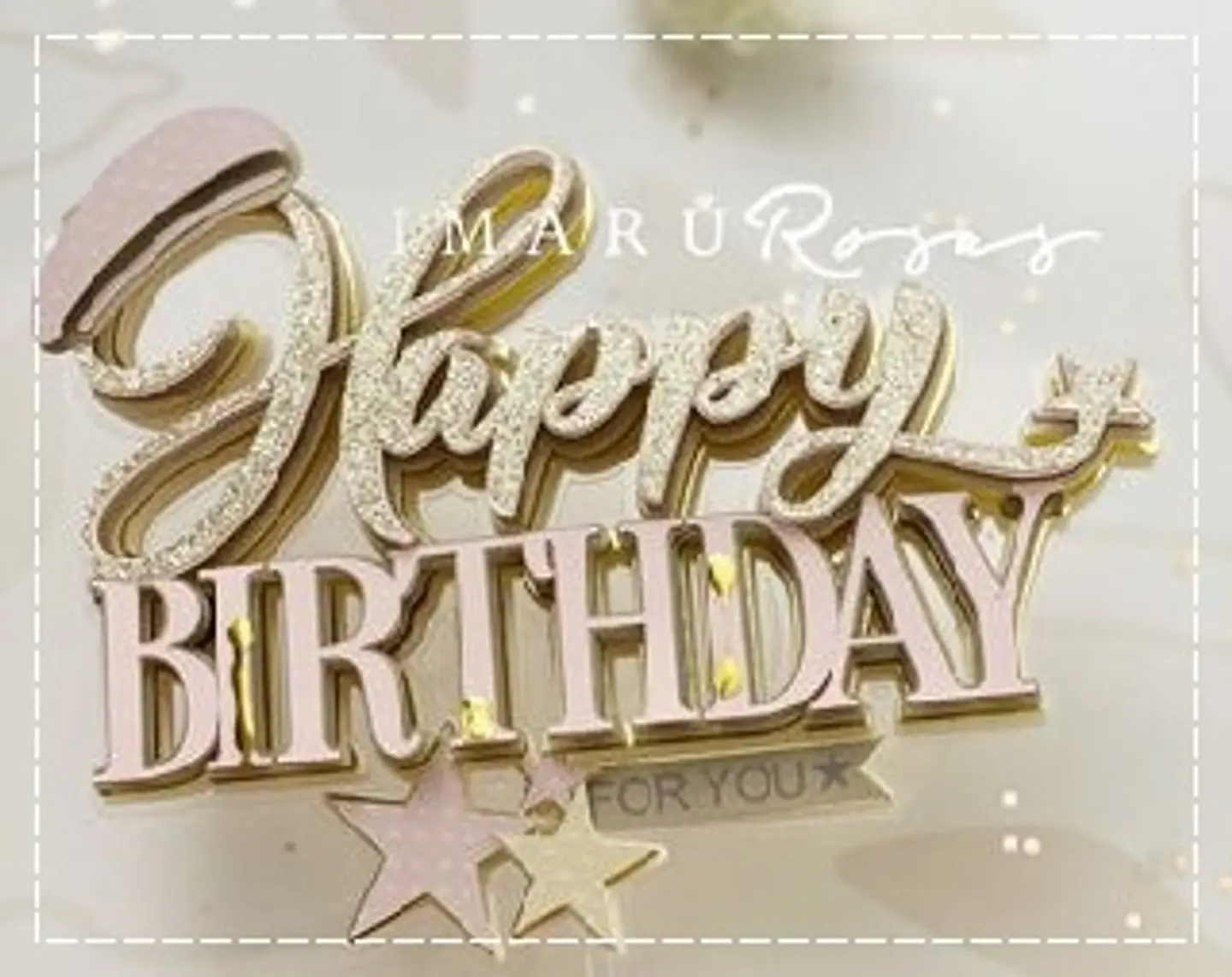 Arquivo de Corte Topo de Bolo Happy Birthday 75 1