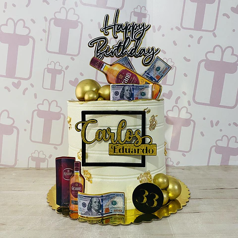 Arquivo de Corte Topo de Bolo Happy Birthday 106