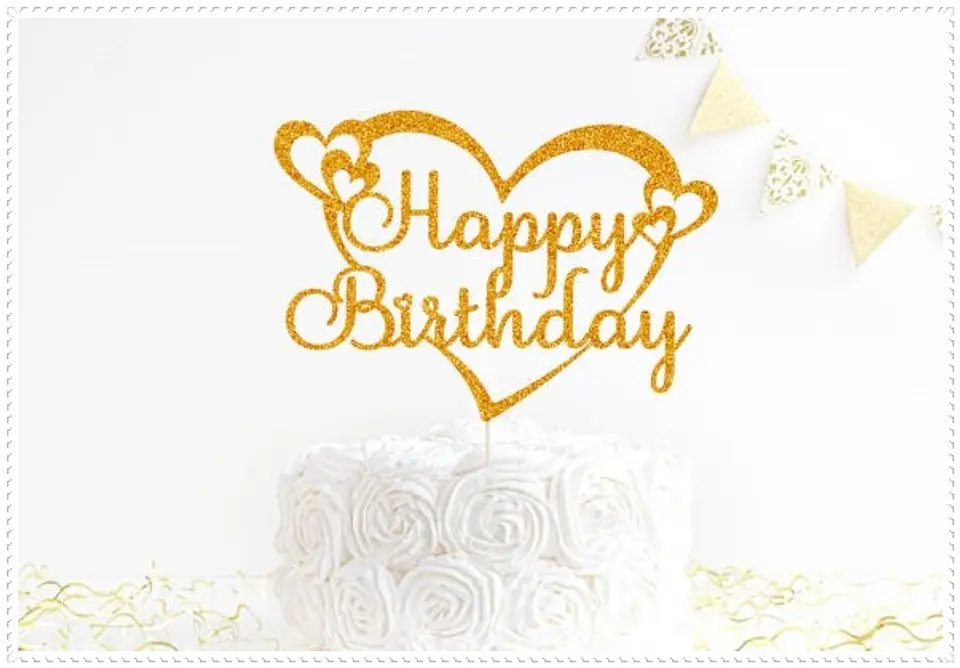 Arquivo de Corte Topo de Bolo Happy Birthday 70 1