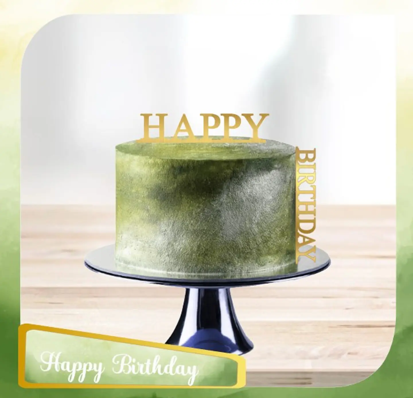 Arquivo de Corte Topo de Bolo Happy Birthday 92 1