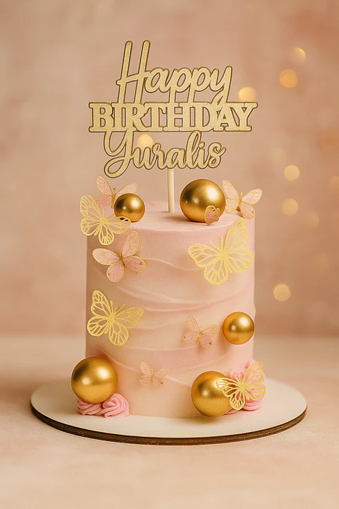 Arquivo de Corte Topo de Bolo Happy Birthday 13