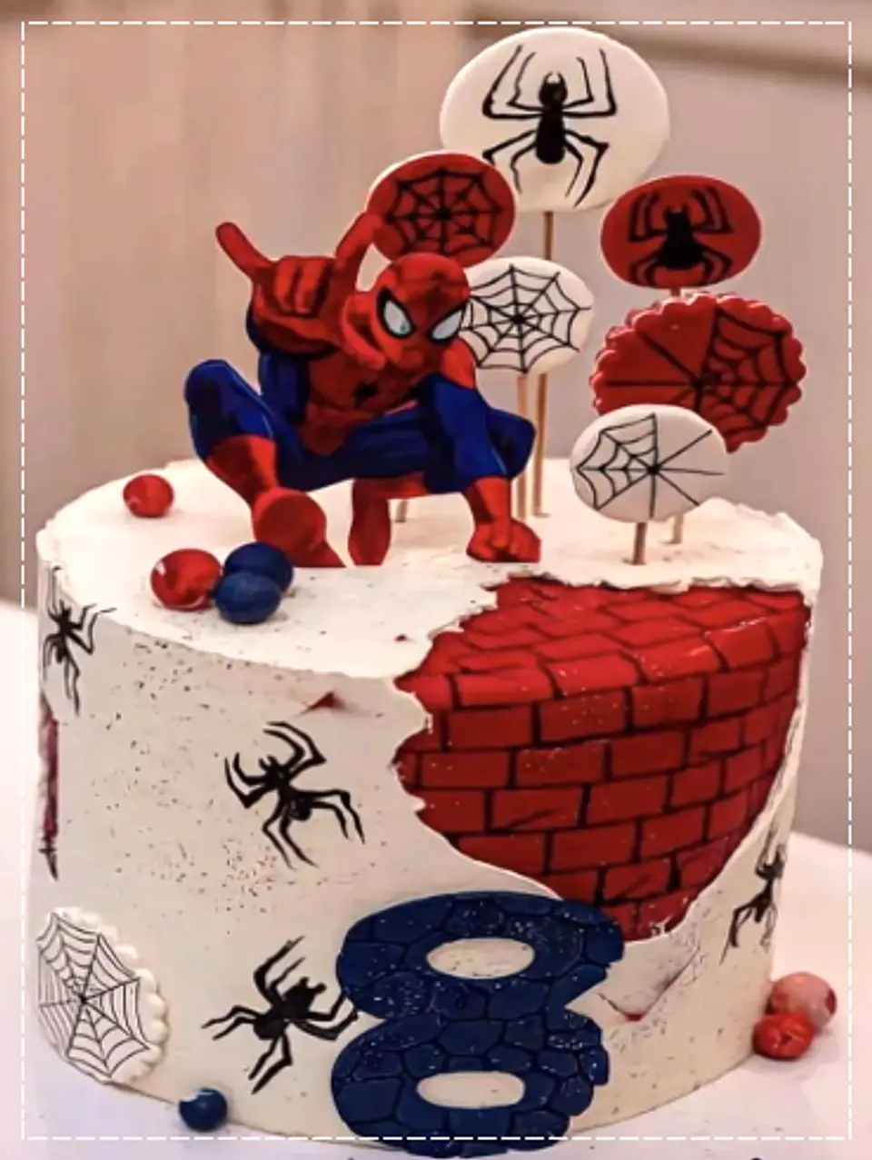 Arquivo de Corte Topo de Bolo Homem Aranha Spider Man 34 1