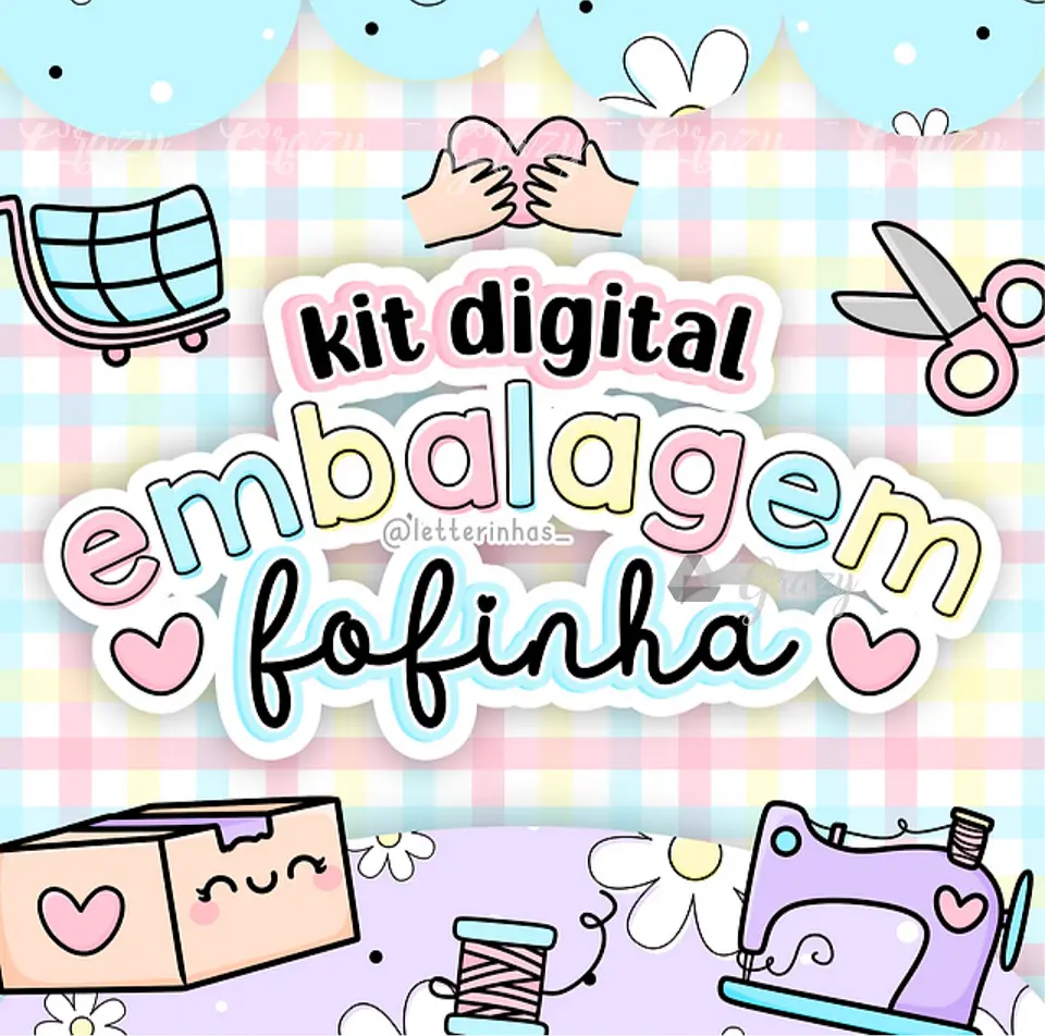 Kit Digital Embalagem Fofinha 3 1