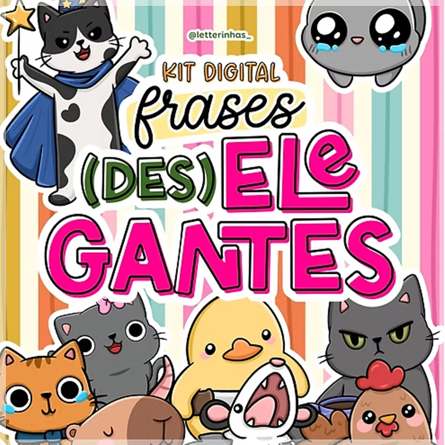 Kit Digital Frases Deselegantes 10 1