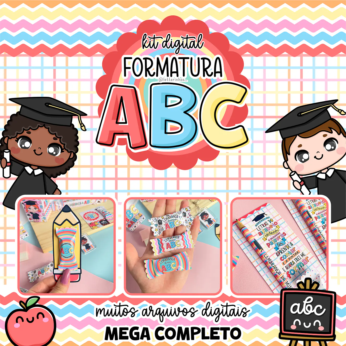 Kit Digital Formatura ABC 1