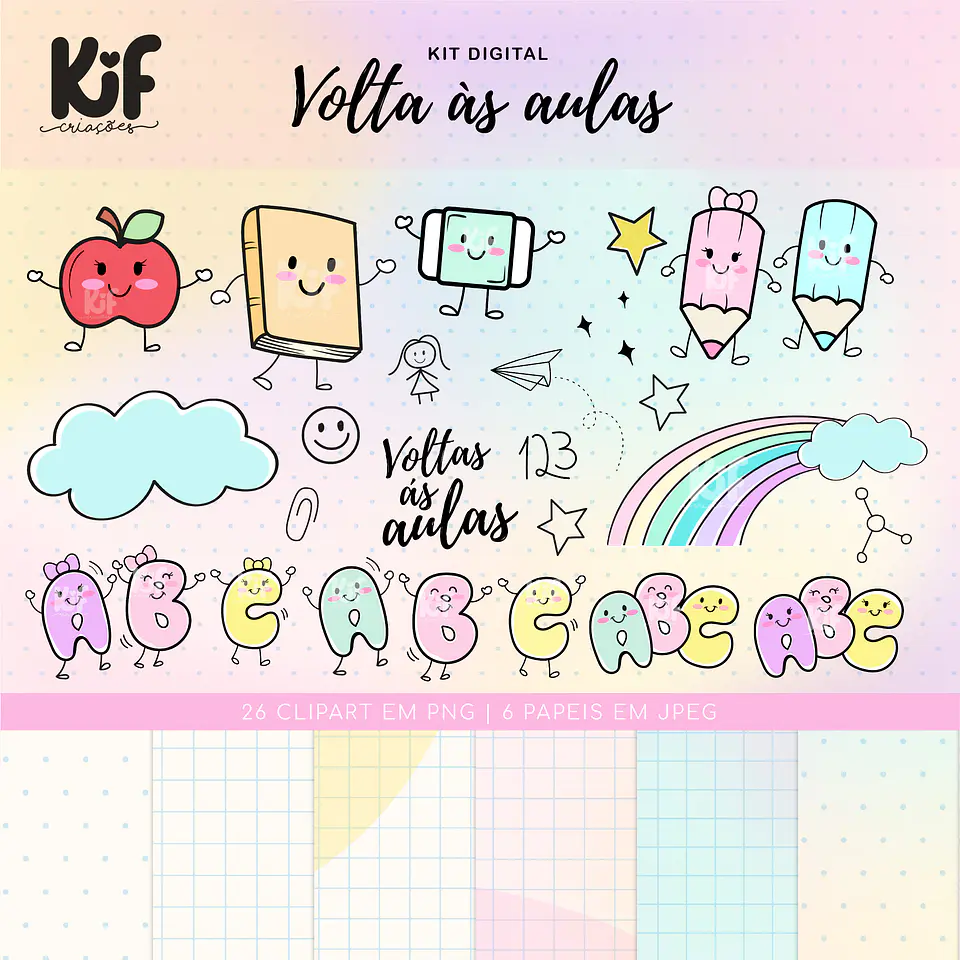 Kit Digital KifC Kit Volta as Aulas Candy 16 1