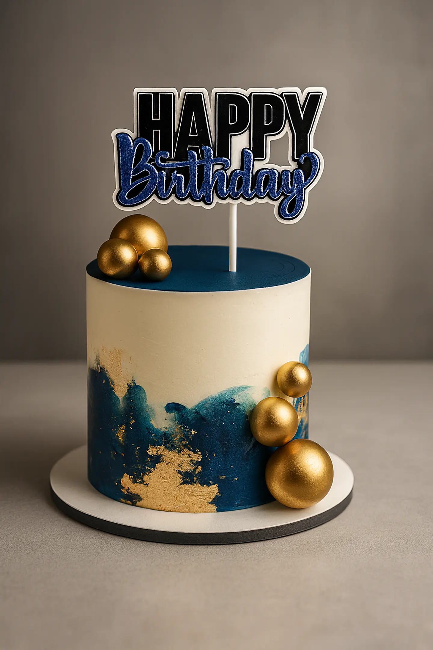 Arquivo de Corte Topo de Bolo Happy Birthday 18 1