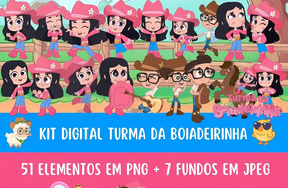 Kit Digital Turma da Boiadeirinha 1 1