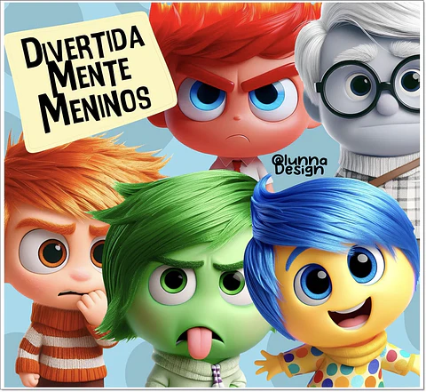 Kit Digital Divertidamente Meninos 2