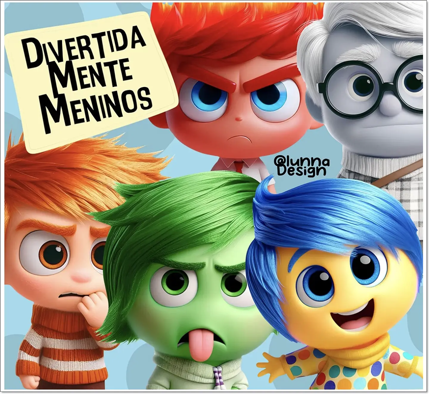 Kit Digital Divertidamente Meninos 2 1