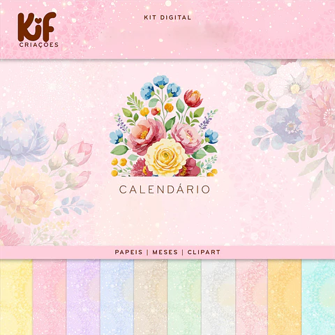Kit Digital Calendário 2