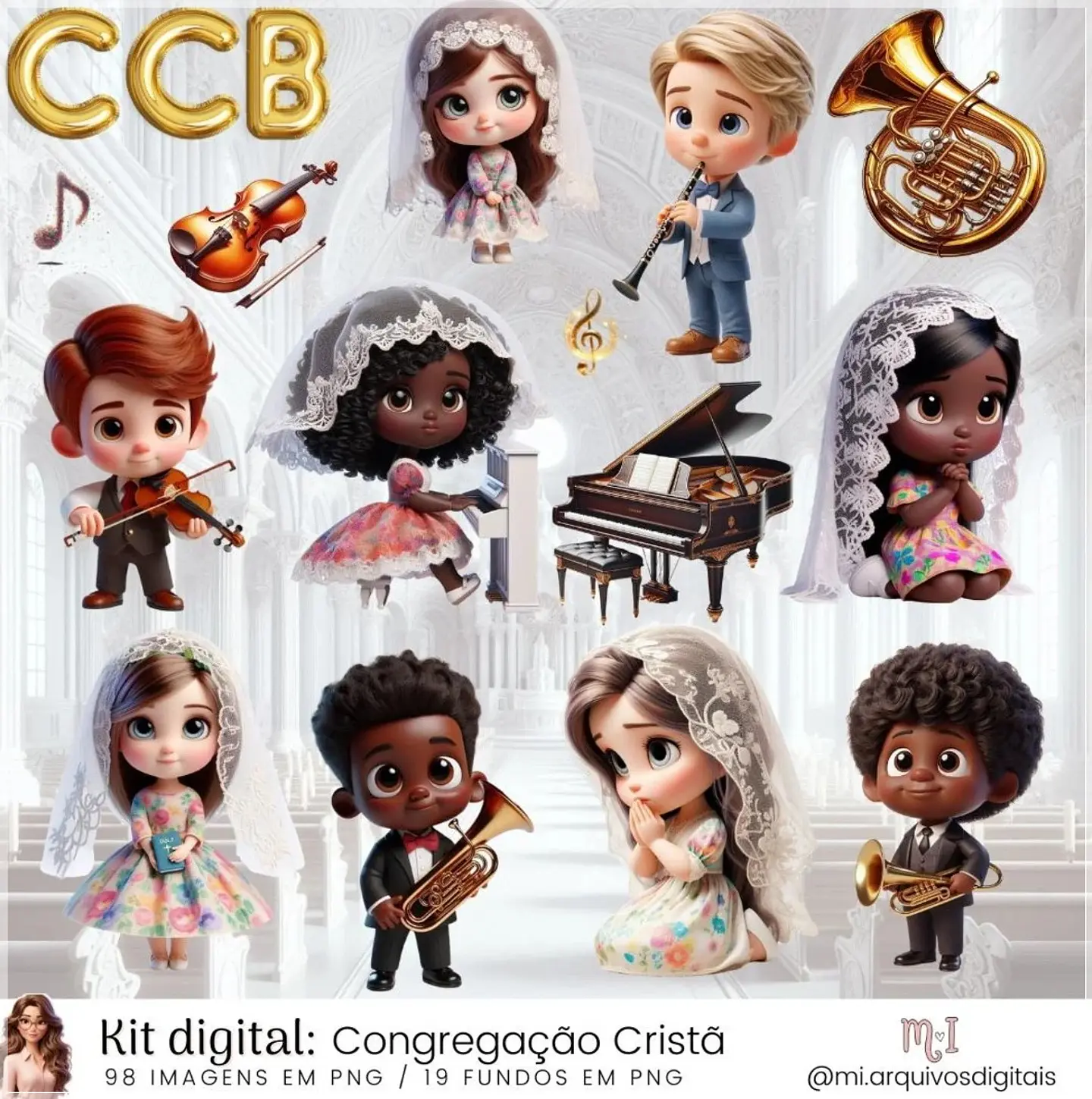 Kit Digital Congregação Cristã 20 1