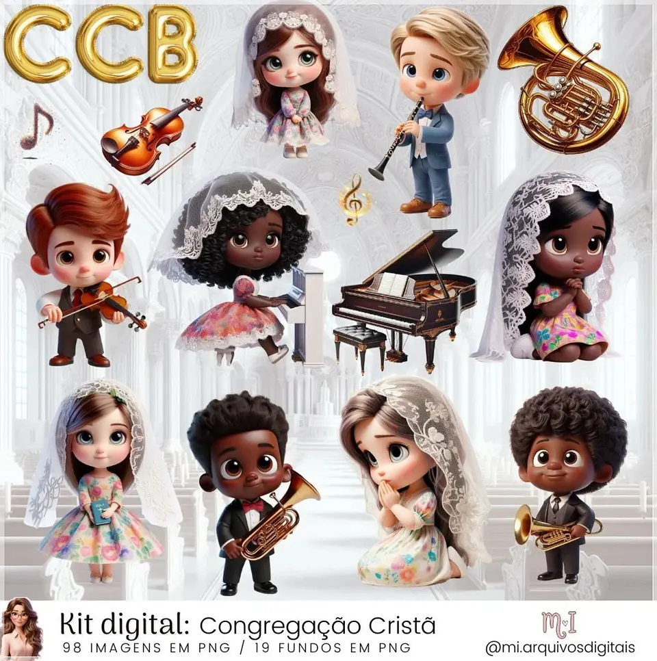 Kit Digital Congregação Cristã 20 1