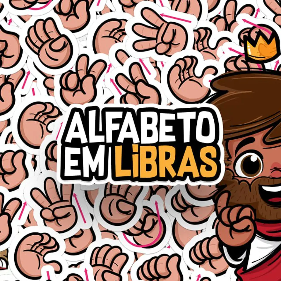 Kit Digital Alfabeto em Libras 1 1