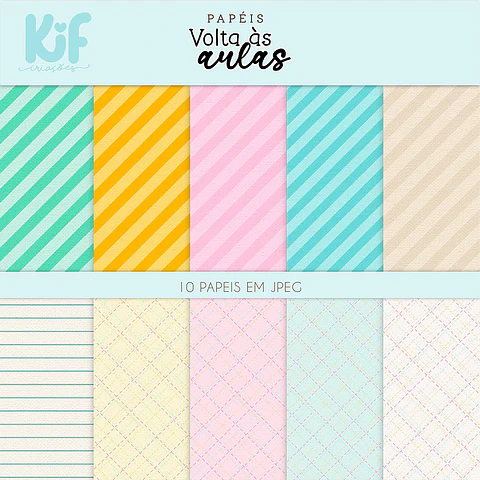 Kit Digital KifC Papeis VoltaAsAulas 25