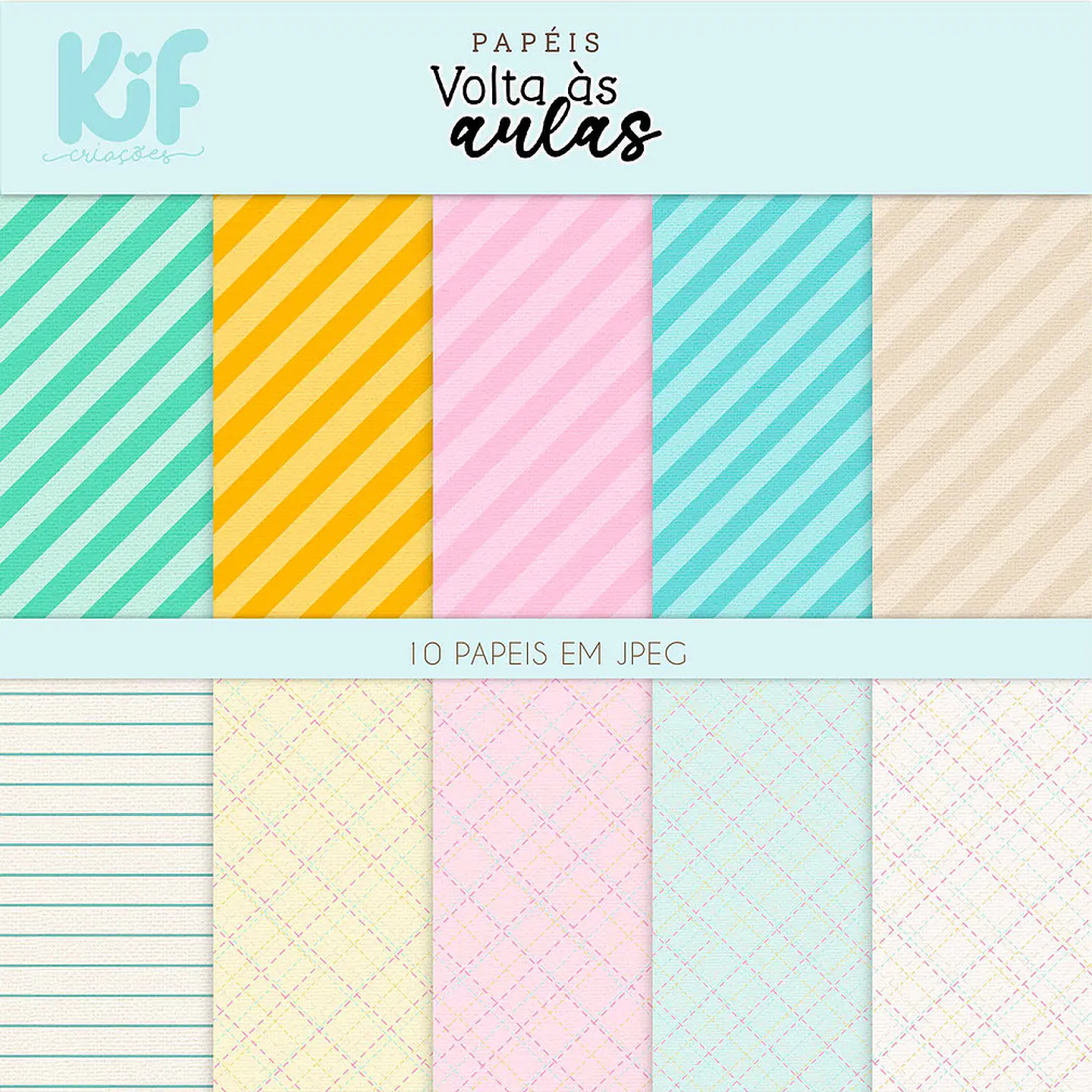 Kit Digital KifC Papeis VoltaAsAulas 25 1