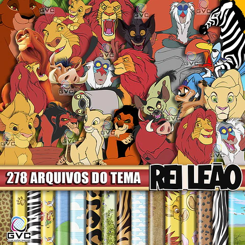 Kit Digital Rei Leão 150