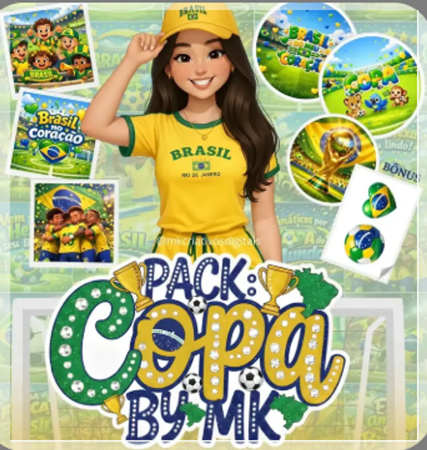 Kit Digital Copa do Mundo 3 1