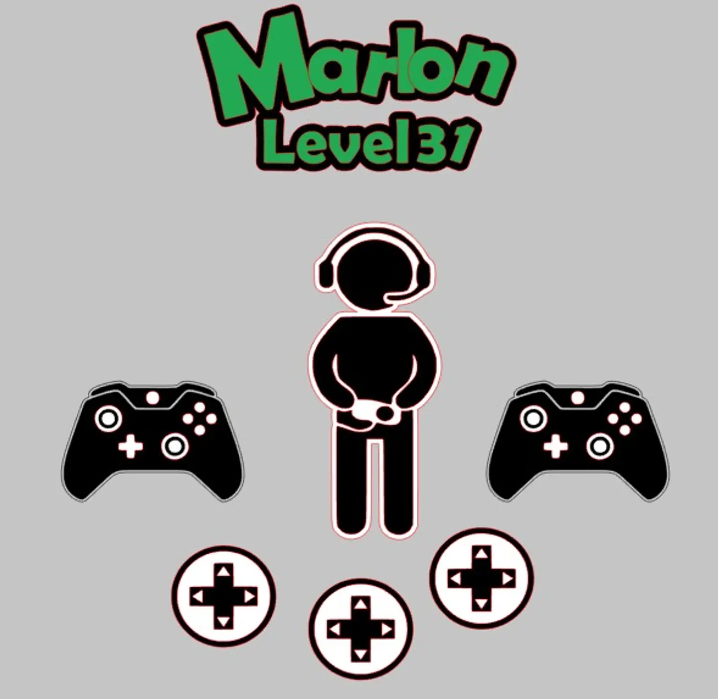 Arquivo de Corte Topo de Bolo Gamer - Vídeo Game Plastation Xbox 7 1