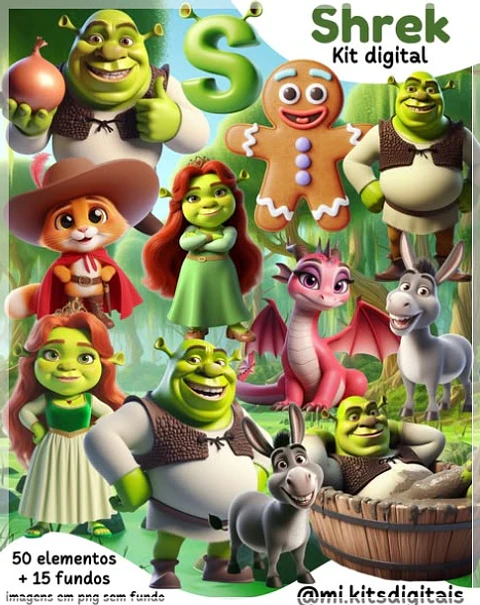 Kit Digital Shrek 79