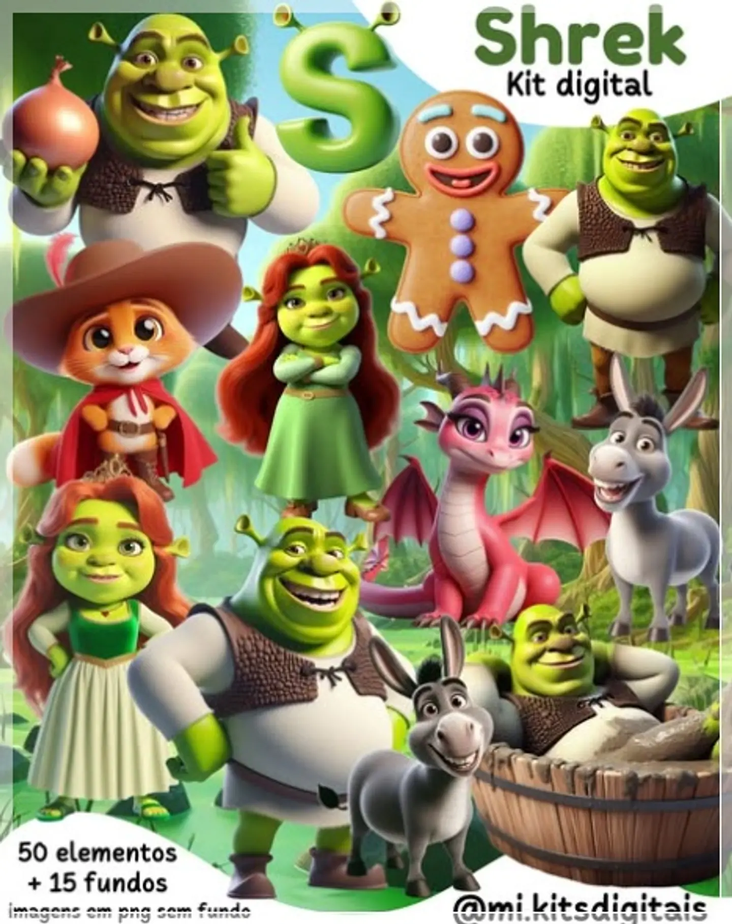 Kit Digital Shrek 79 1