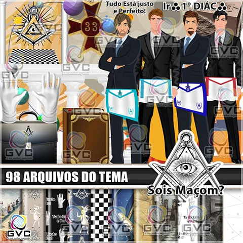 Kit Digital Maçonaria 133