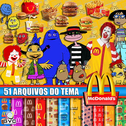 Kit Digital Mc Donalds 134