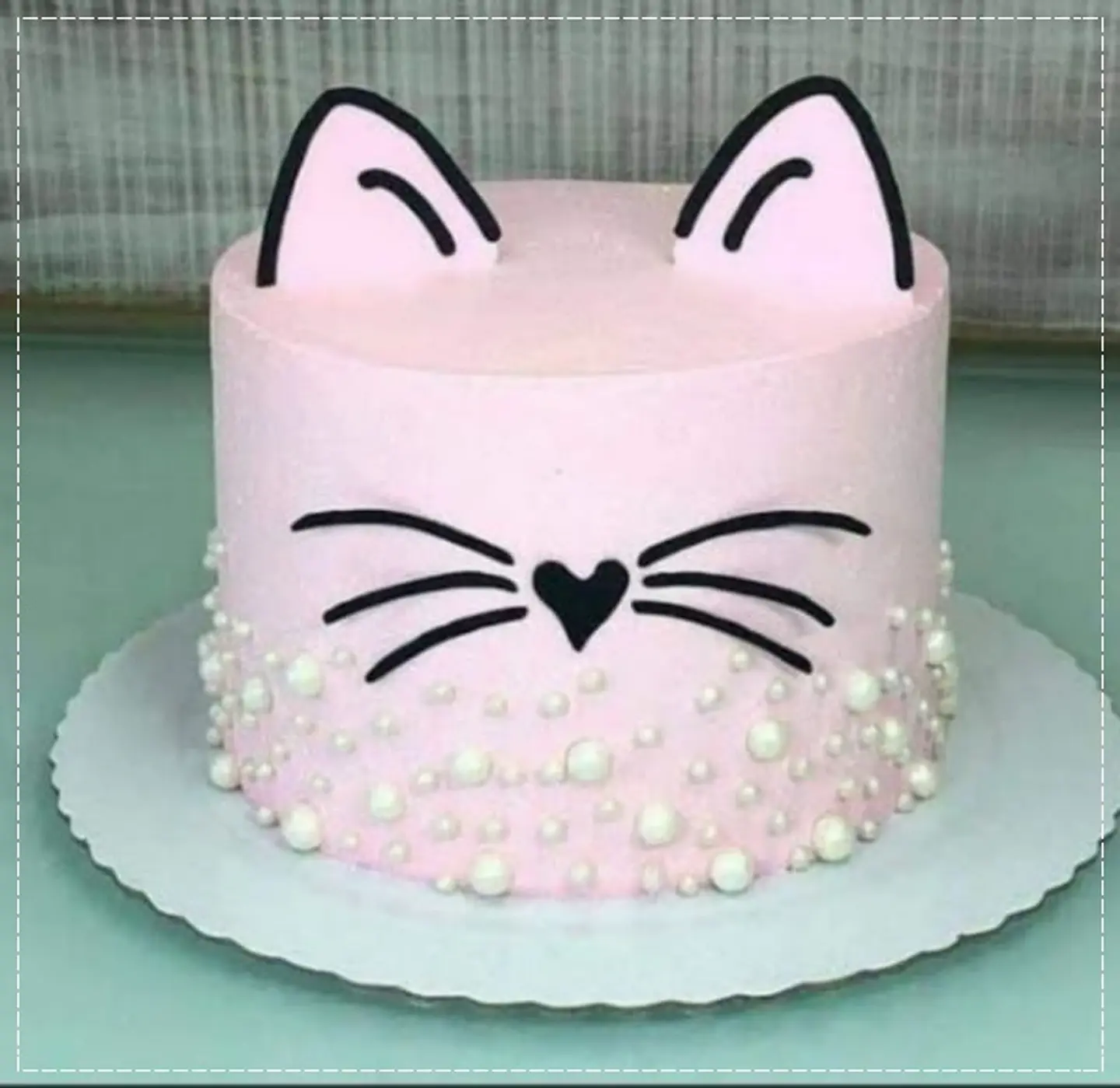 Arquivo de Corte Topo de Bolo Gatinho Gatinha 16 1