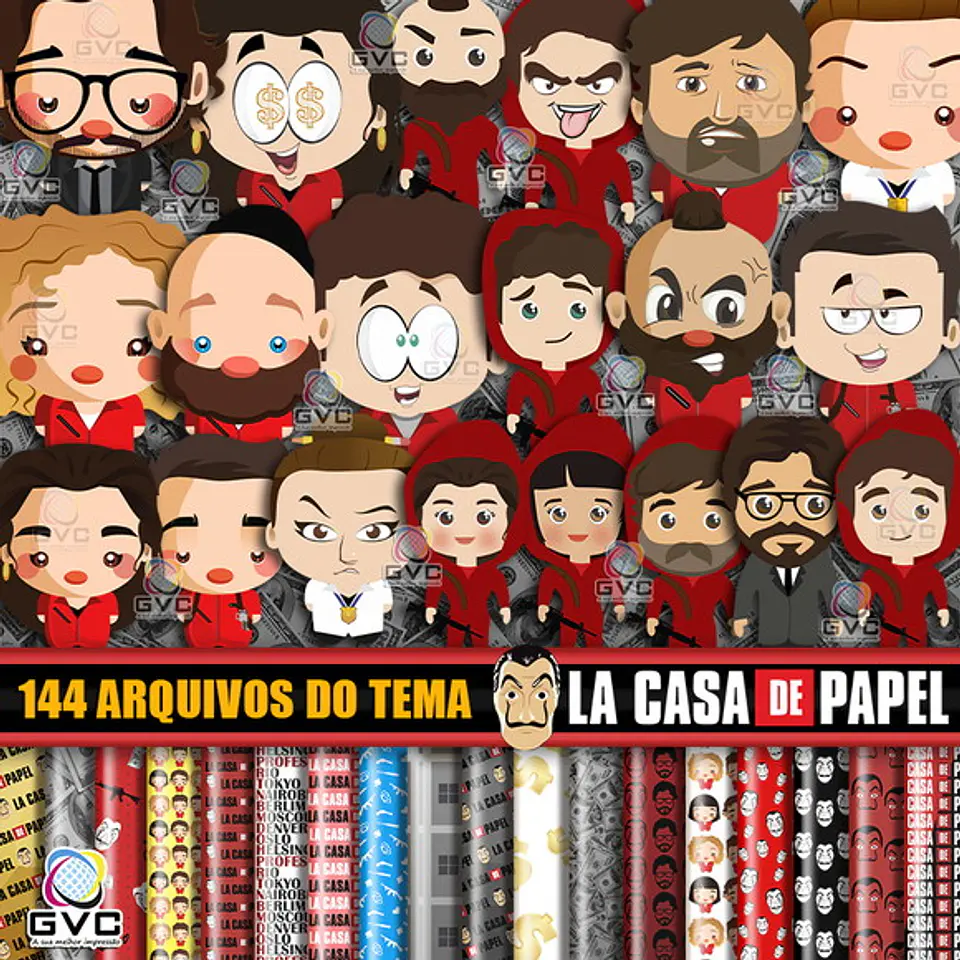 Kit Digital La Casa de Papel 122 1