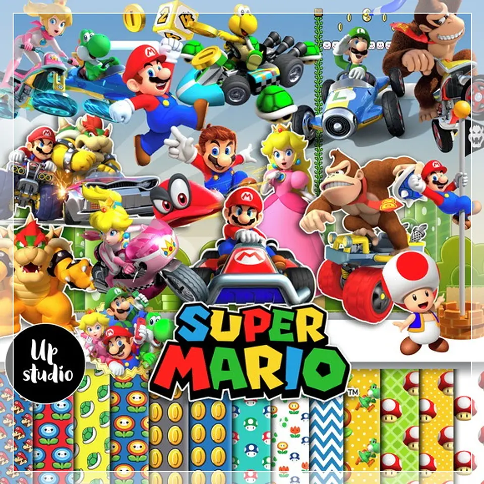 Kit Digital Up Super Mario Bros 95 1