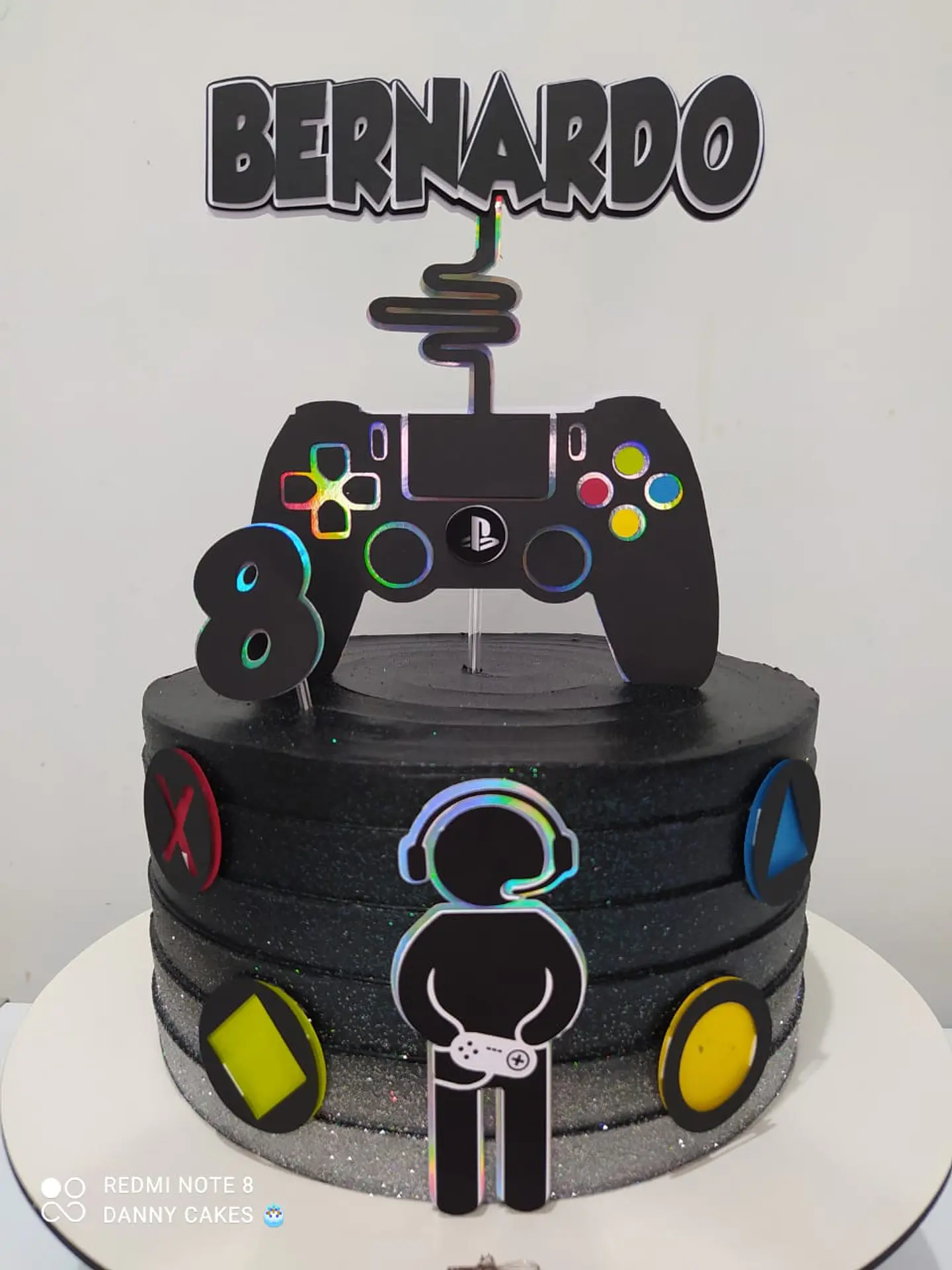 Arquivo de Corte Topo de Bolo Gamer - Vídeo Game Plastation Xbox 39 1