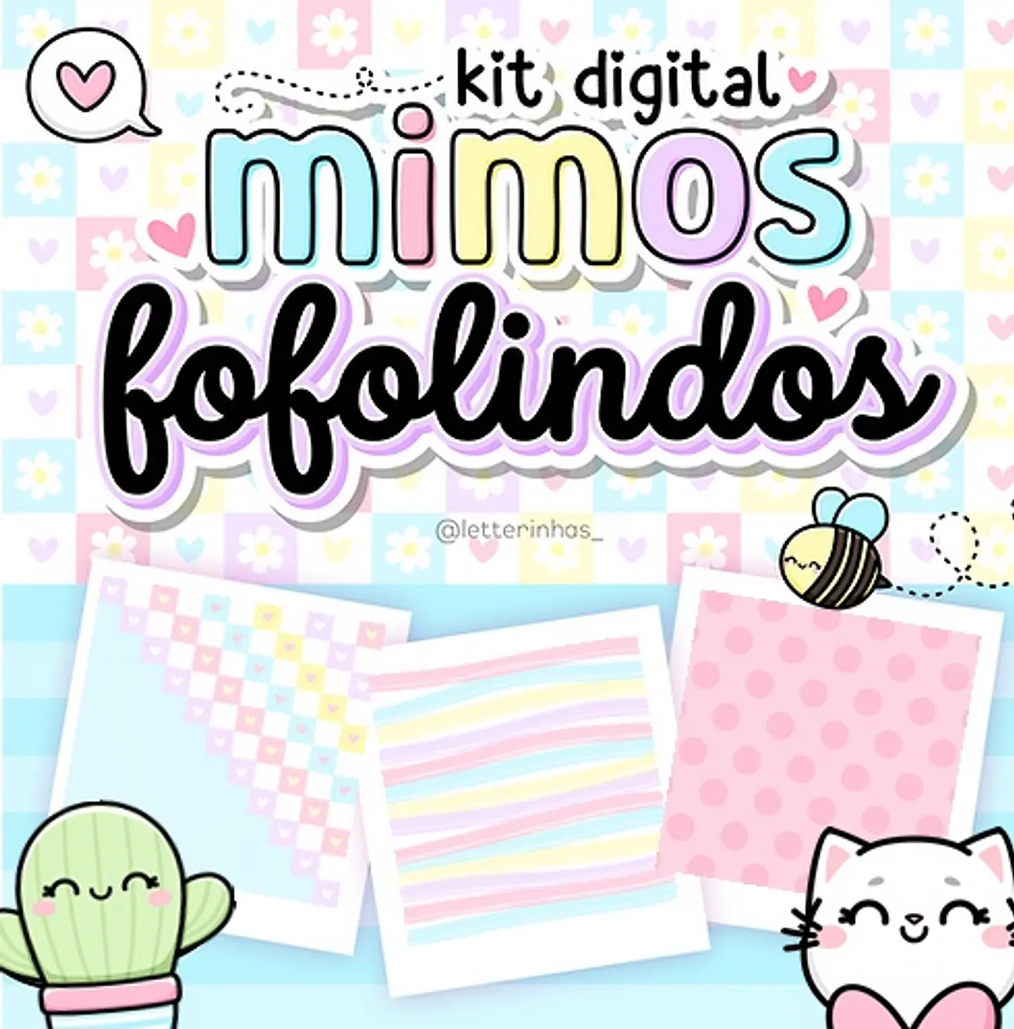 Kit Digital Mimos Fofolindos 13 1