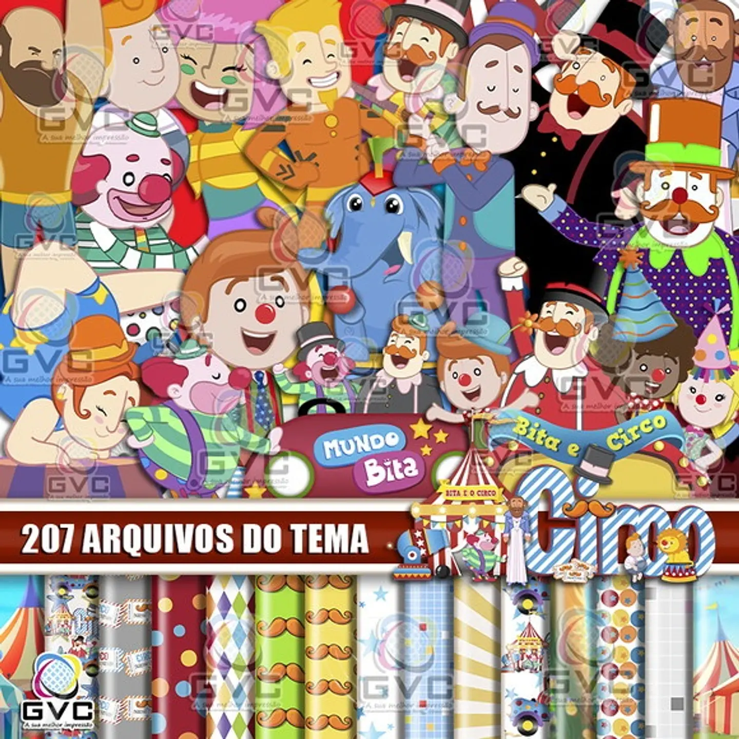 Kit Digital Bita Circo 64 1