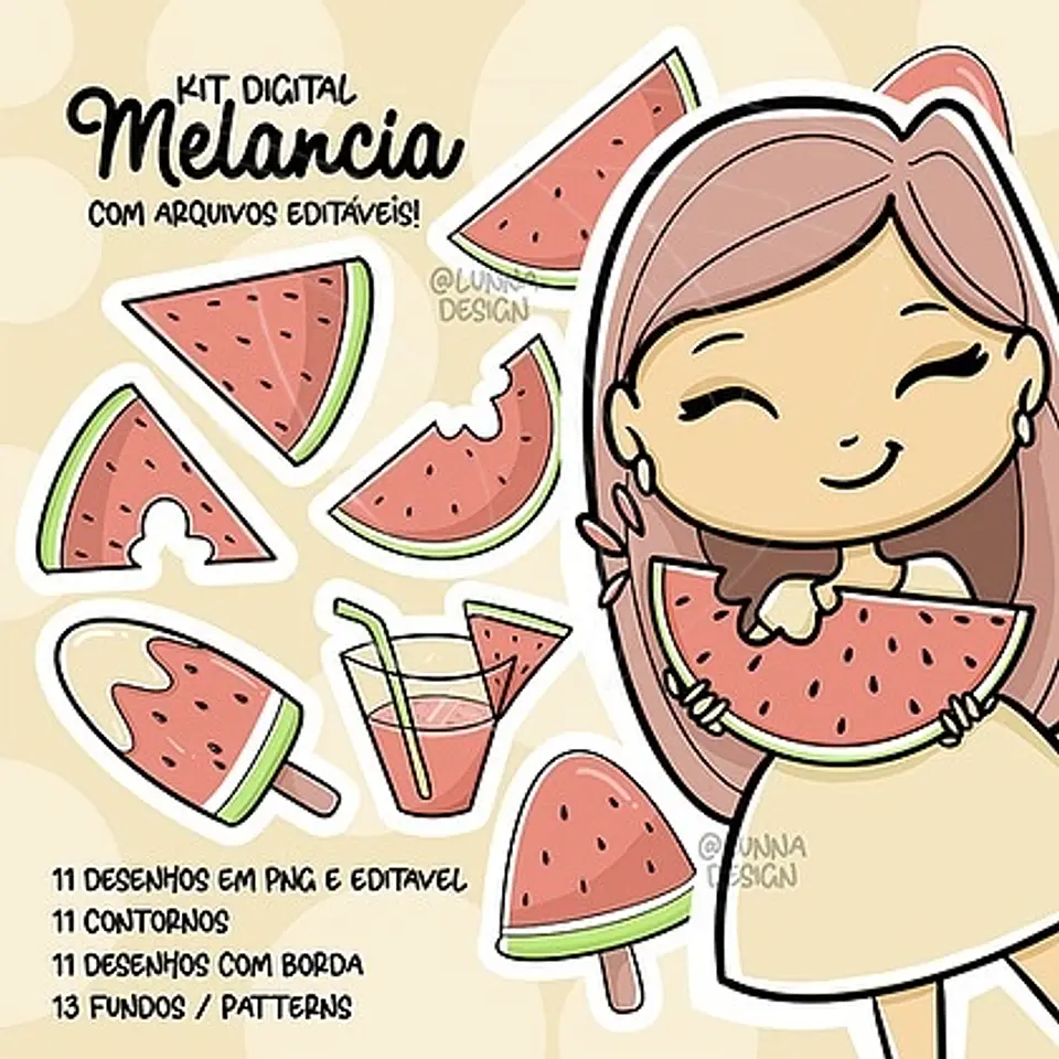 Kit Digital Melancia 8 1