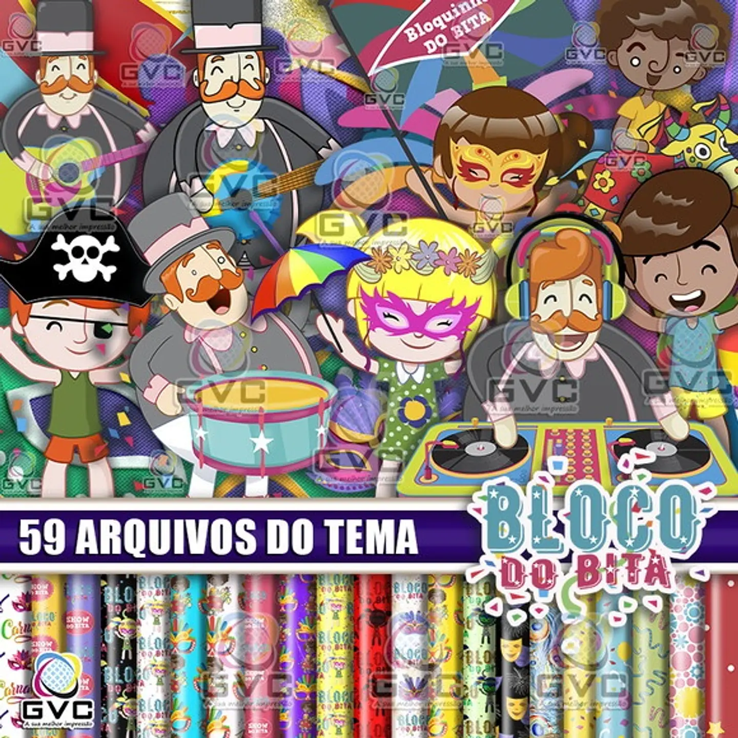 Kit Digital Bita Carnaval 70 1