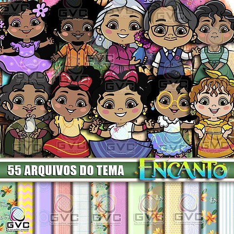 Kit Digital Encanto Cute 51