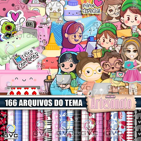 Kit Digital Artesanato 30