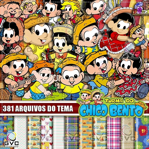 Kit Digital Chico Bento 22