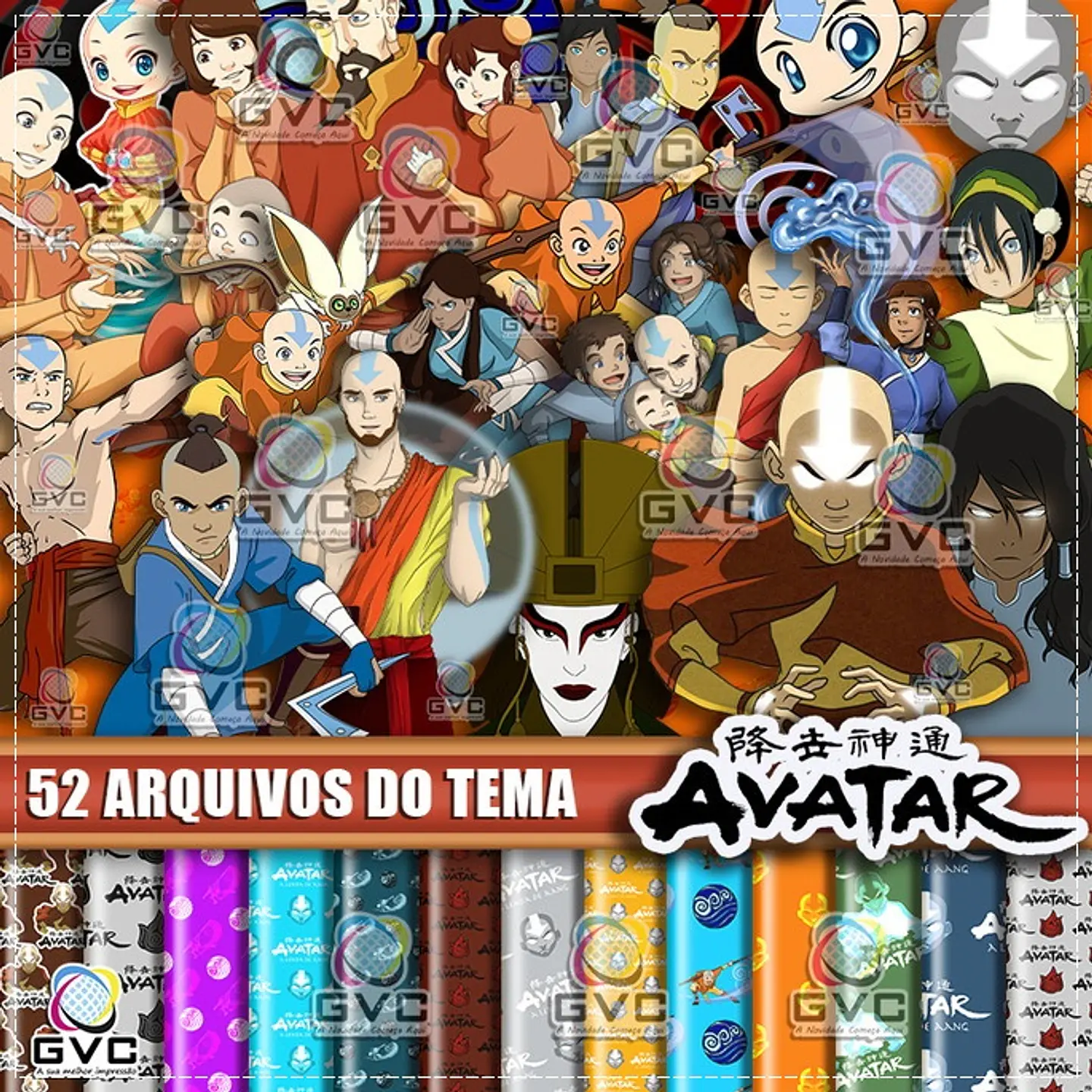 Kit Digital Avatar a Lenda de Aang 12 1