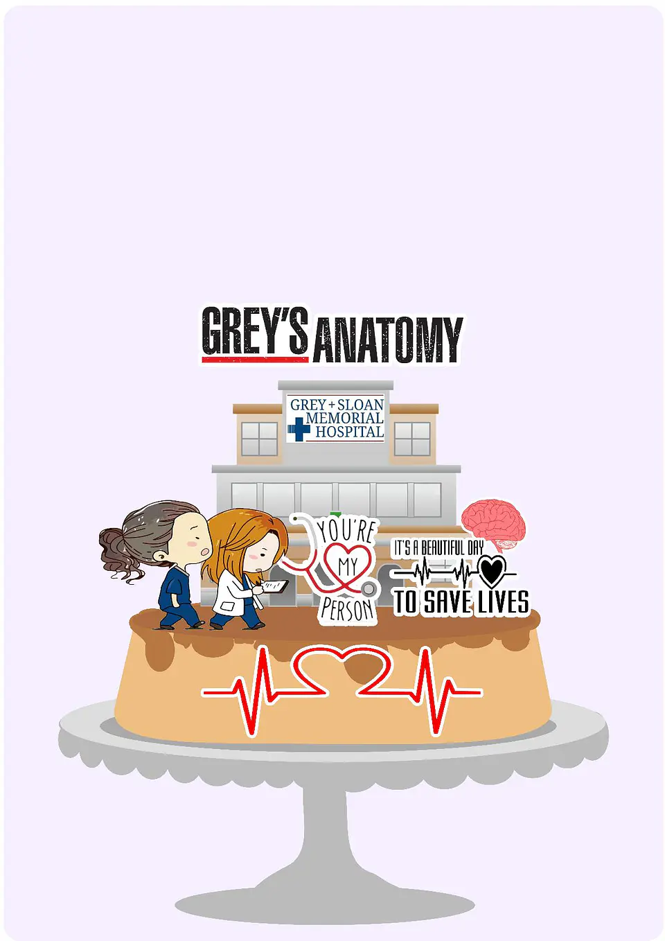 Arquivo de Corte Topo de Bolo Greys Anatomy 1 1