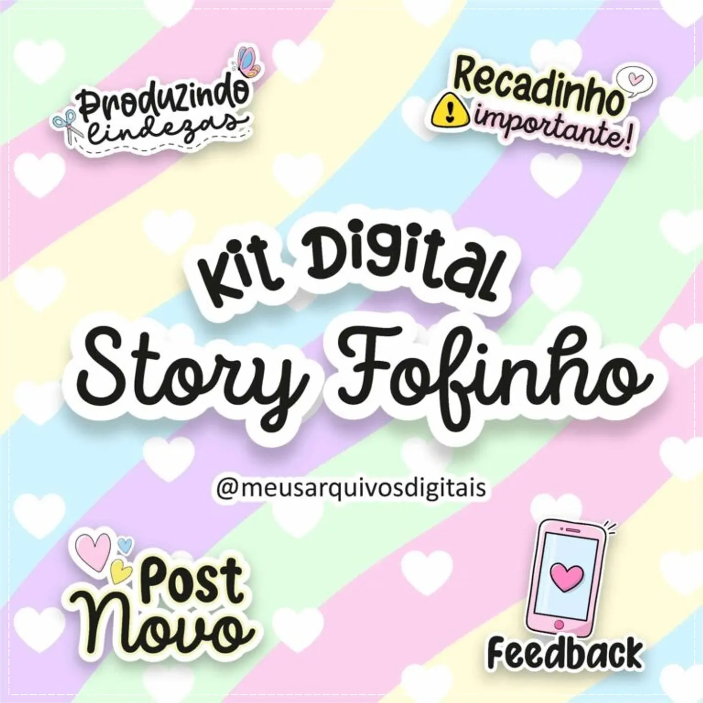 Kit Digital Story Fofinho 4 1