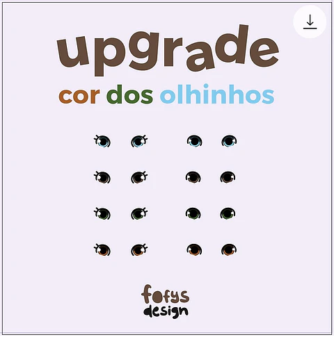 Kit Digital Upgrade Olhinhos 107