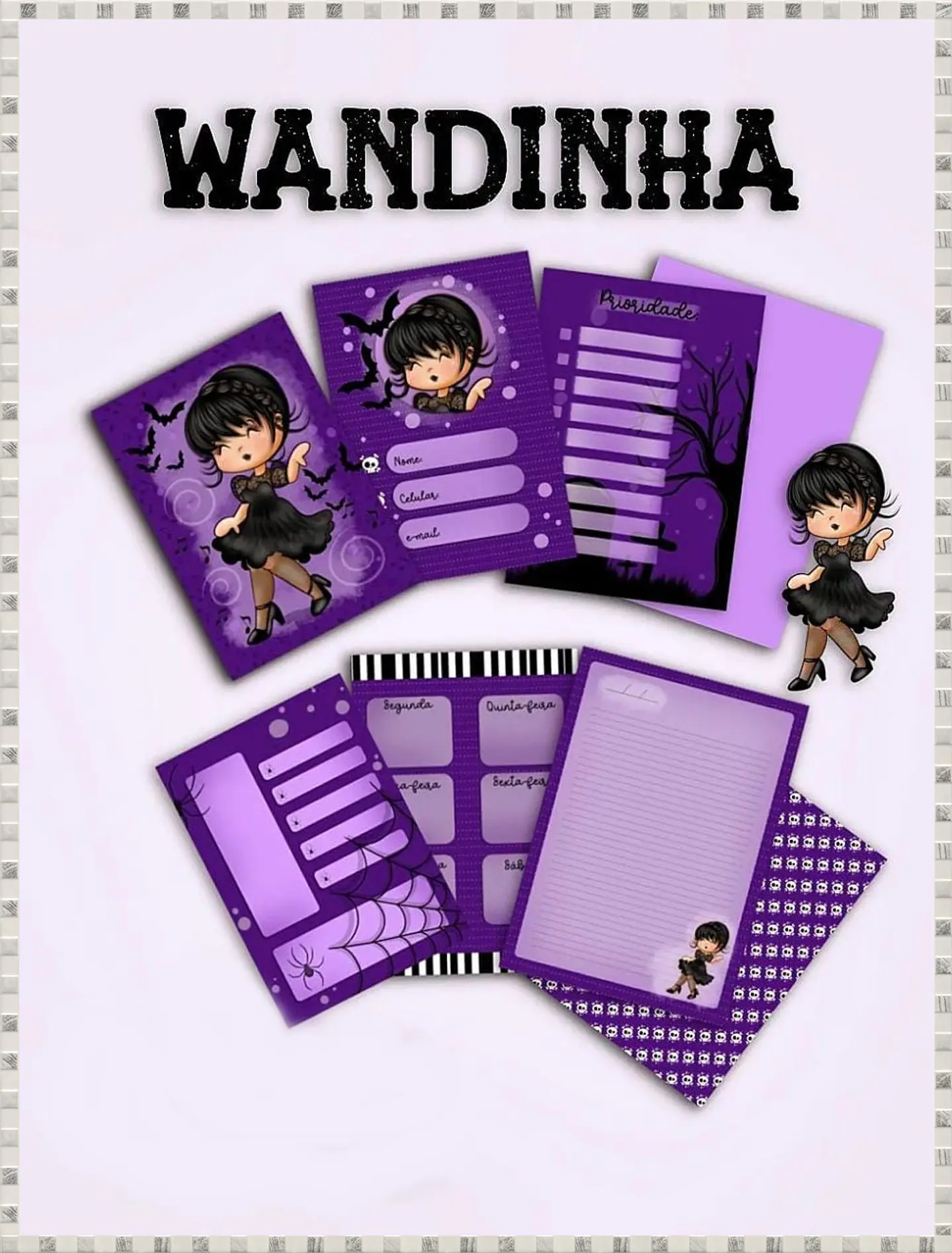Kit Digital Wandinha 11 1