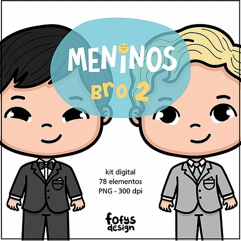 Kit Digital Meninos Bro 100