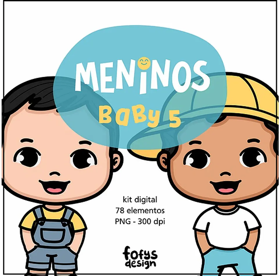 Kit Digital Meninos Baby 99 1
