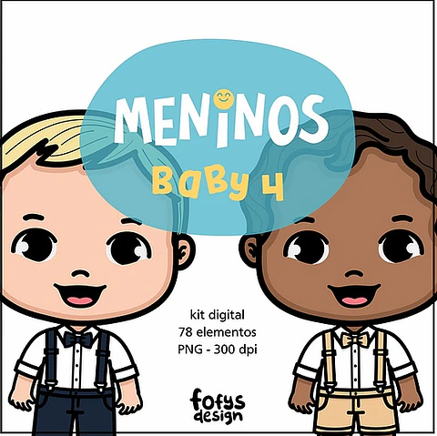 Kit Digital Meninos Baby 98