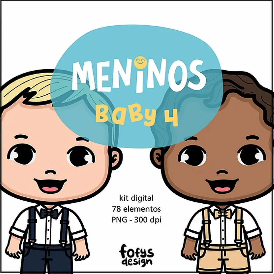 Kit Digital Meninos Baby 98 1