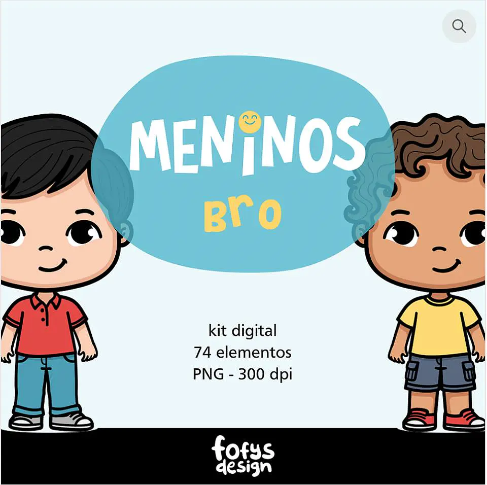 Kit Digital Meninos Bro 83 1
